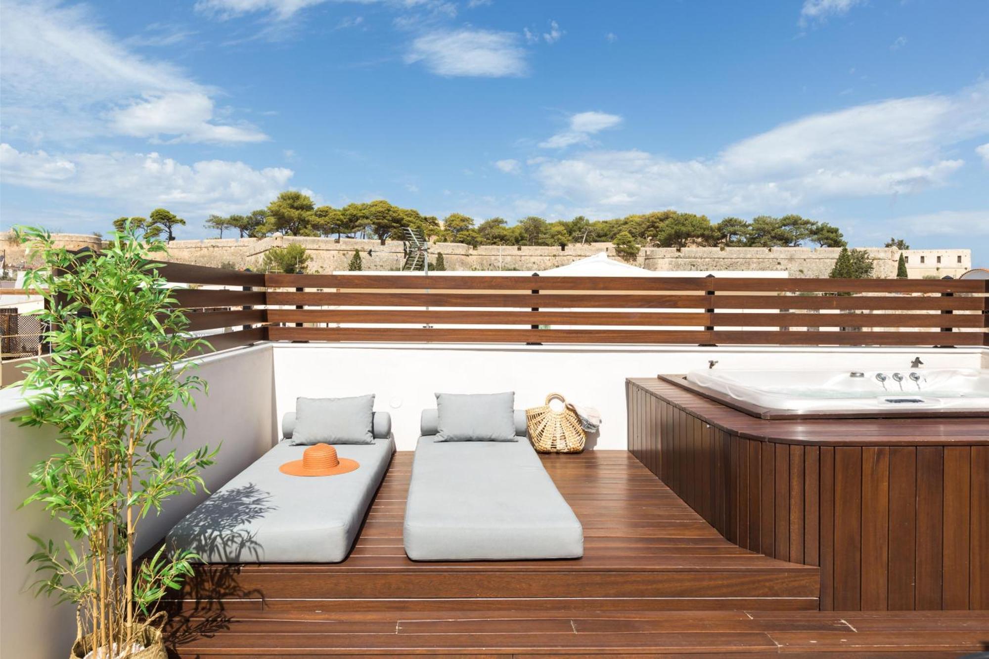 Le Bijou Luxury Suites Rethymno Exterior foto